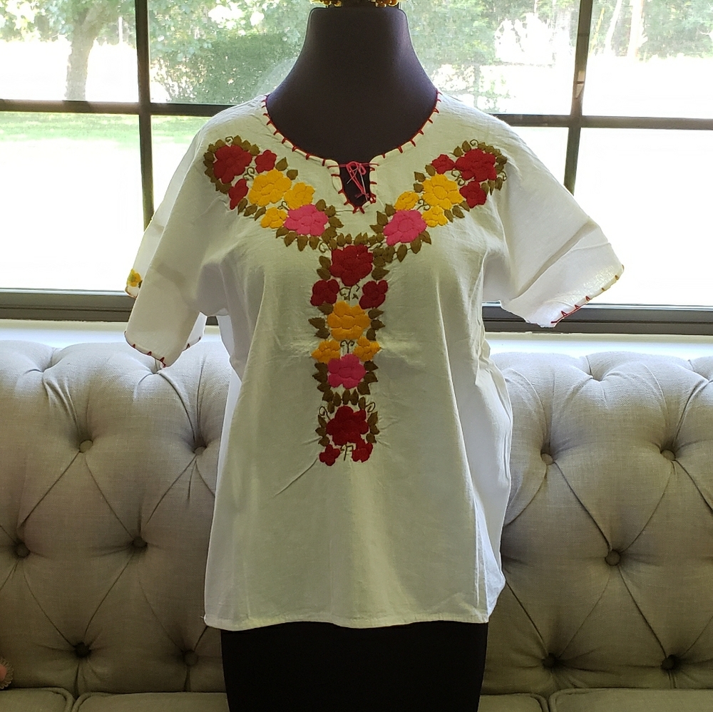 Mexican Handembrodery Blouse